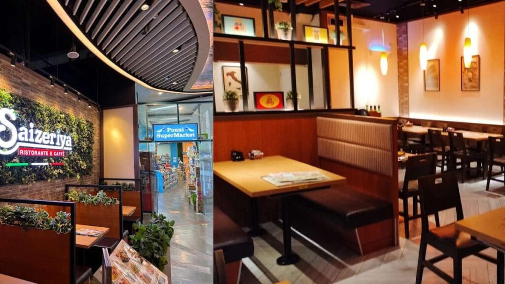 Saizeriya budget Italian pasta and pizza dishes at Changi City Point Singapore Changi City Point Food Guide