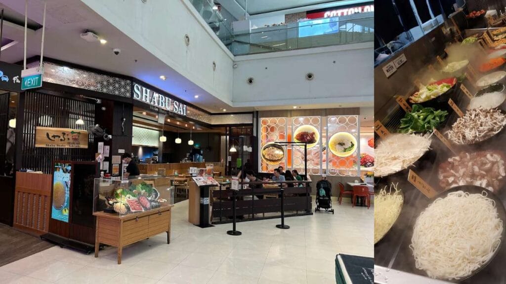 Shabu Sai Japanese hotpot buffet at Changi City Point Singapore Changi City Point Food Guide