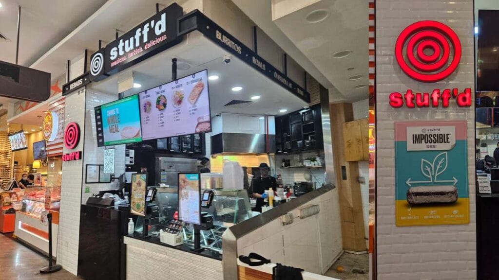 Stuff’d kebabs burritos and daily bowls at Changi City Point Singapore Changi City Point Food Guide