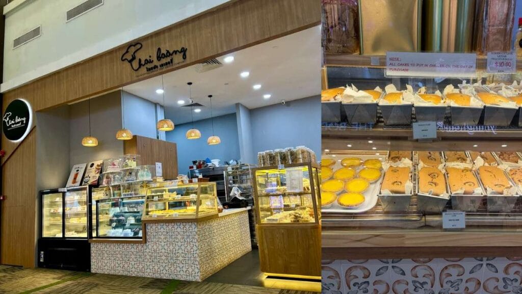 Thai Baang Thai milk tea and desserts at Changi City Point Singapore Changi City Point Food Guide