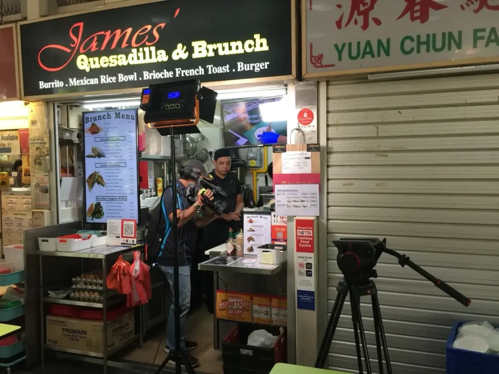 James Quesadilla And Brunch amoy street food centre singapore