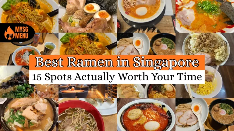 Best Ramen in Singapore: 15 Spots Actually Worth Your Time 8 Best Ramen in Singapore: 15 Spots Actually Worth Your Time