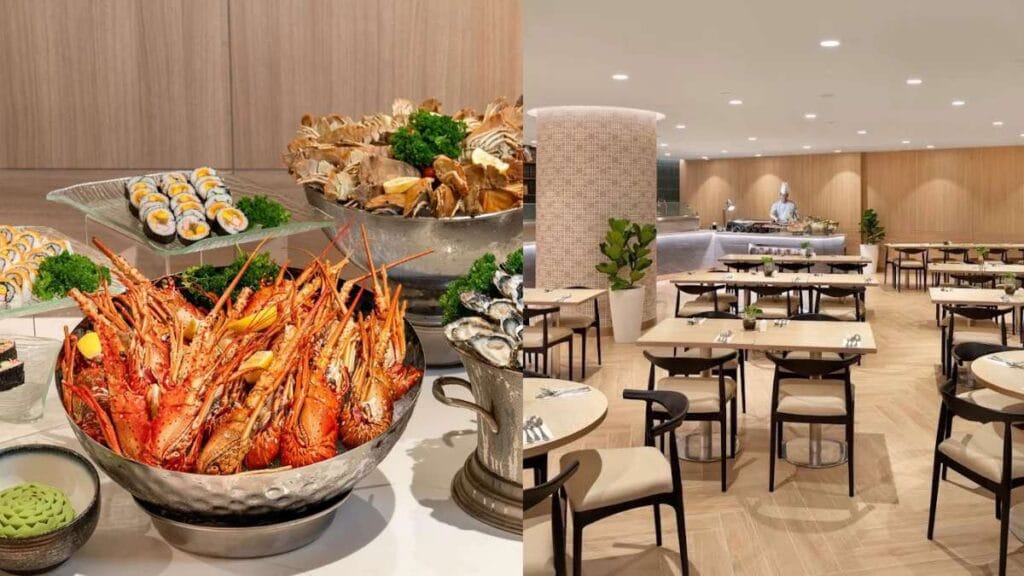 Traditional Asian and Singaporean favorites at the Feast Asia halal buffet in Grand Mercure Roxy.