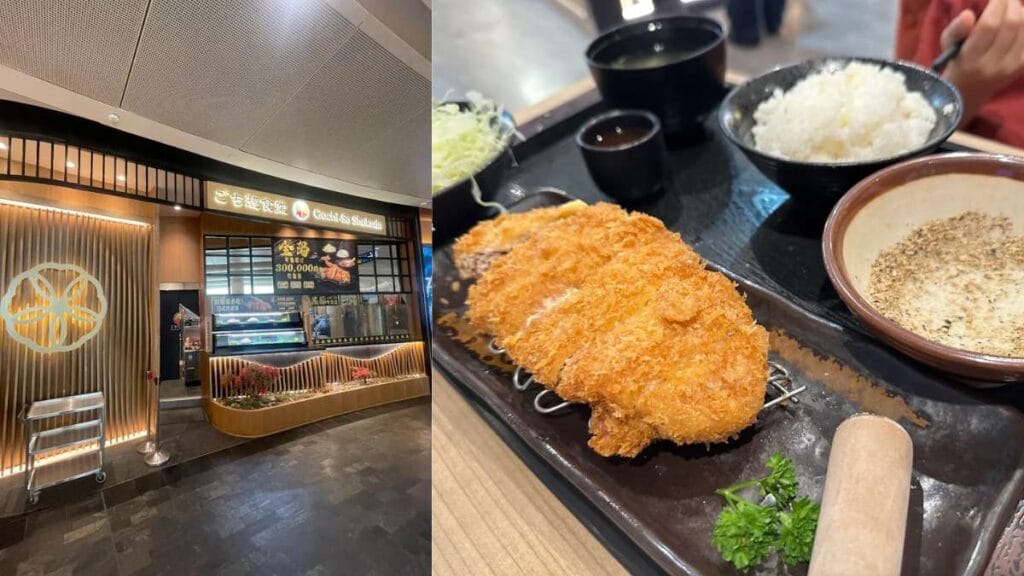 Premium Iberico pork tonkatsu and rice bowls at Gochi-So Shokudo Jewel