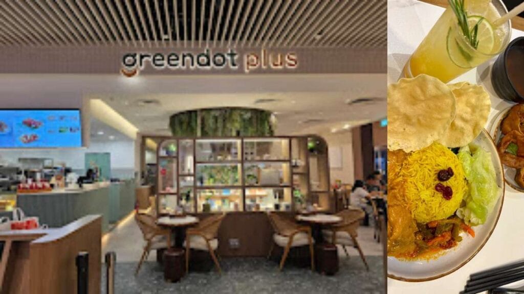 Healthy plant-based meals and vegetarian bento at Greendot Jewel