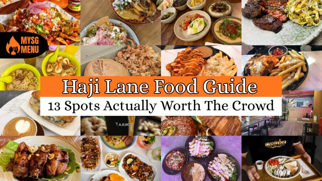 Haji Lane Food Guide: 13 Spots Actually Worth The Crowd