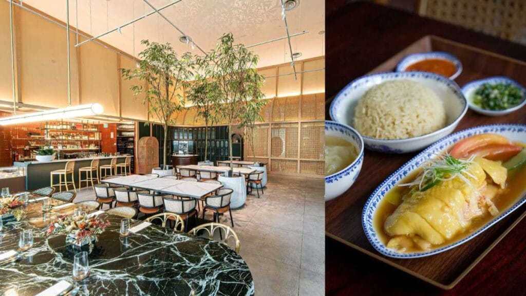 Modern fusion dishes and sophisticated plating at the Hathaway halal-certified dining experience.
