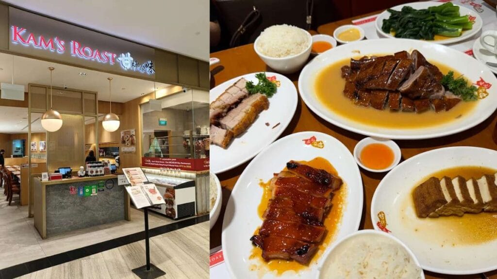 Famous Cantonese roast duck and meats at Kam’s Roast Jewel Changi