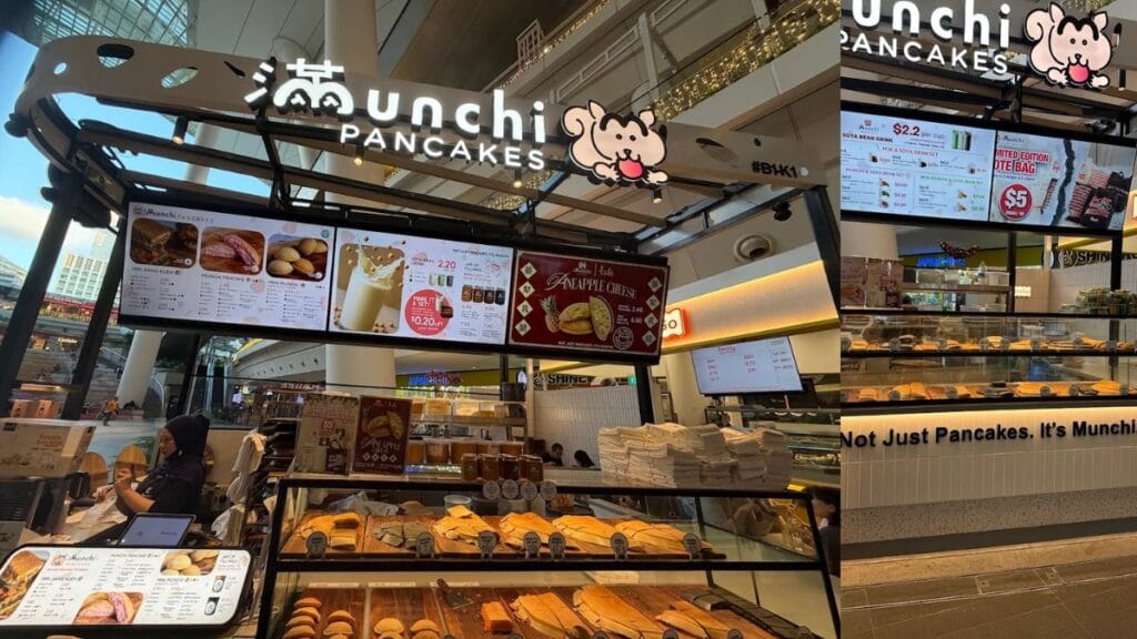 Munchi Pancakes: "Delicious halal Munchi Pancakes min jiang kueh traditional desserts at Star Vista B1-K1"