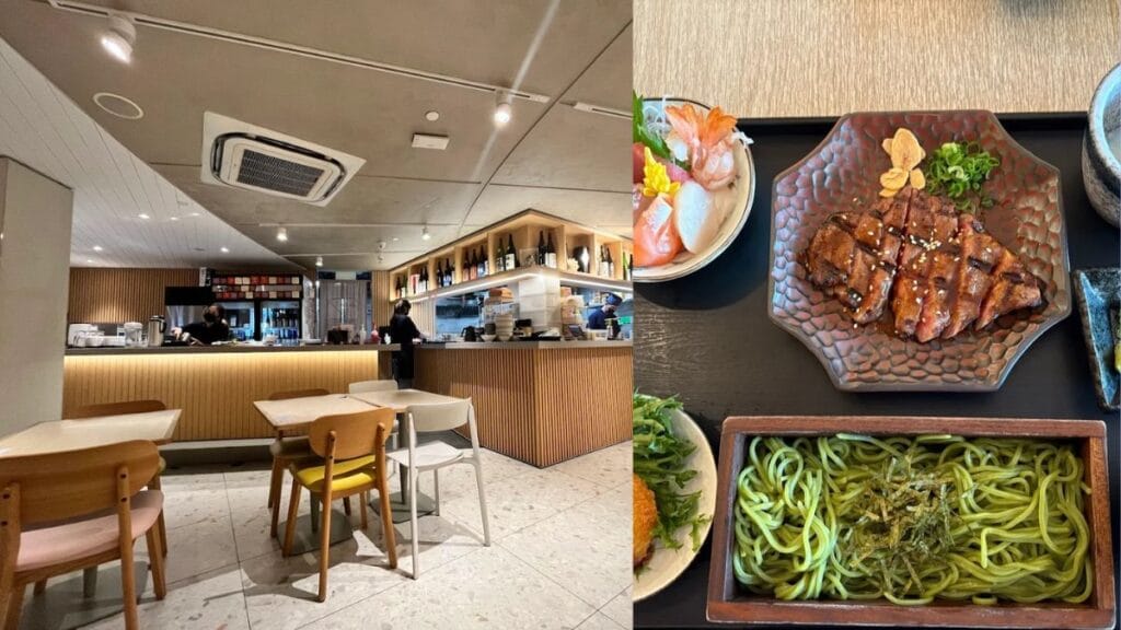 Nozomi: "Authentic Nozomi Japanese restaurant sushi and bento boxes at Star Vista L2-20"