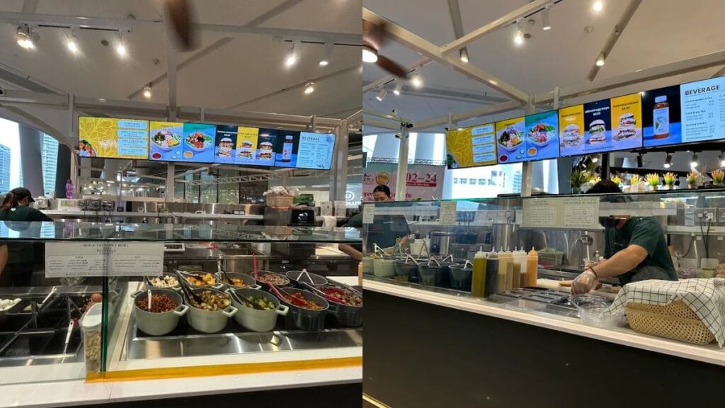 Supergreen: "Nutritious Supergreen healthy bowls and vegan salad options at Star Vista L2-27 Singapore"