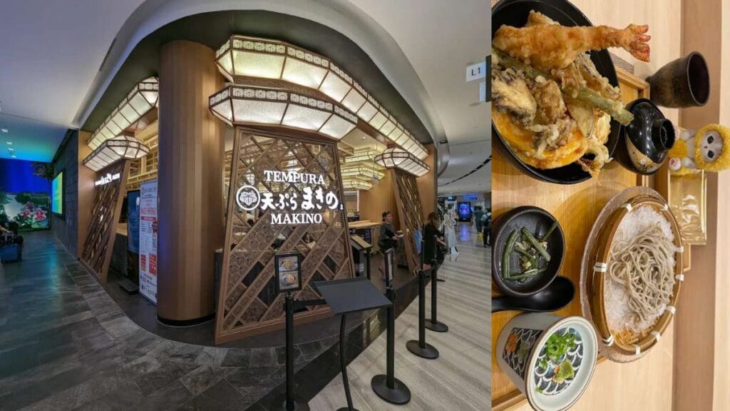 Hand-battered artisan tempura and Tendon bowls at Tempura Makino Jewel