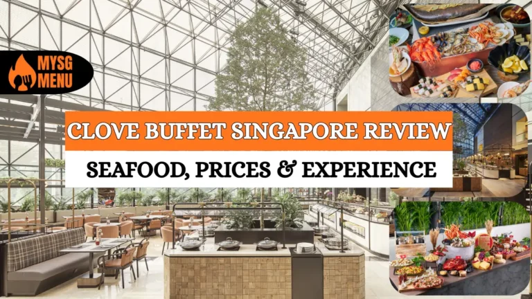 CLOVE Swissotel The Stamford Buffet Review
