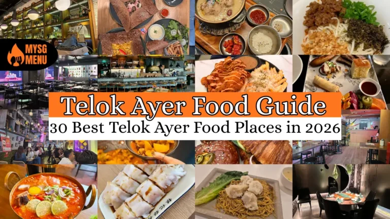 30 Best Telok Ayer Food Places in 2026: Lunch, Halal, Japanese, Korean & Cafes