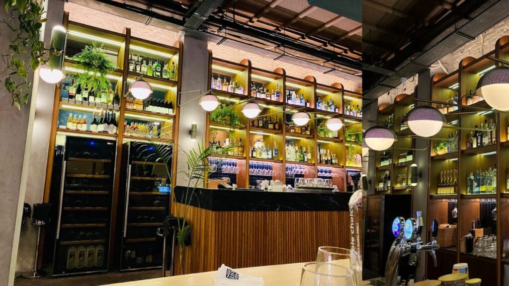 Breezy alfresco Parisian cafe seating at French Fold, perfect for relaxed afternoons and Telok Ayer food.