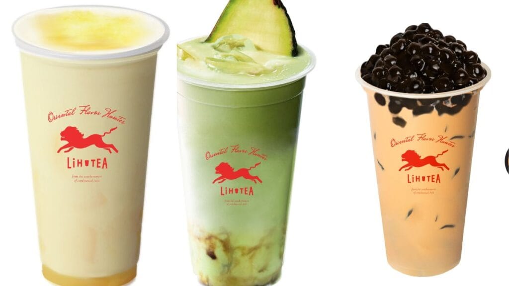 LiHO Tea Popular menu with price in Singapore
