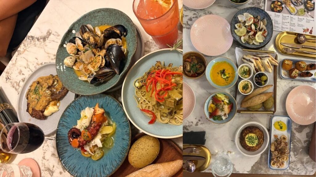 Spanish-Asian tapas including laksa bisque at Restaurant Espoir, a unique halal Telok Ayer food experience.