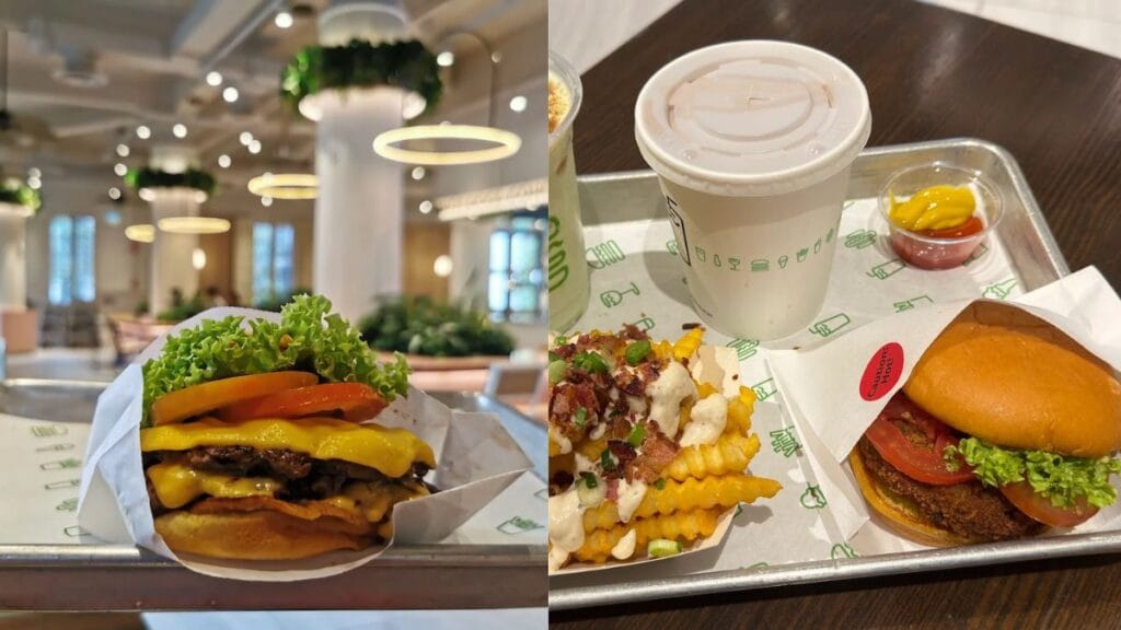 Shake Shack Burgers Prices