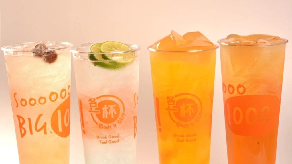 Each A Cup Menu & Prices in Singapore (Updated 2026)