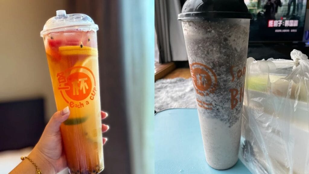 Each A Cup Menu & Prices in Singapore (Updated 2026)