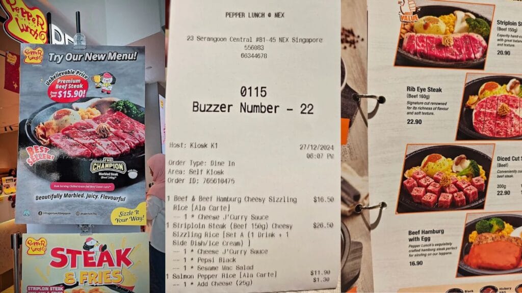 Pepper Lunch Menu Prices in Singapore 2026: Most Accurate Prices 2 Pepper Lunch Menu Prices in Singapore 2026: Most Accurate Prices