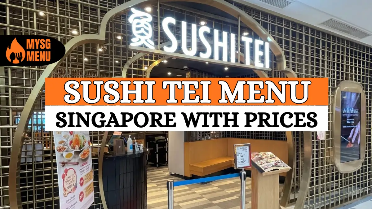 Sushi Tei Menu with Prices Singapore [2026 Updated]